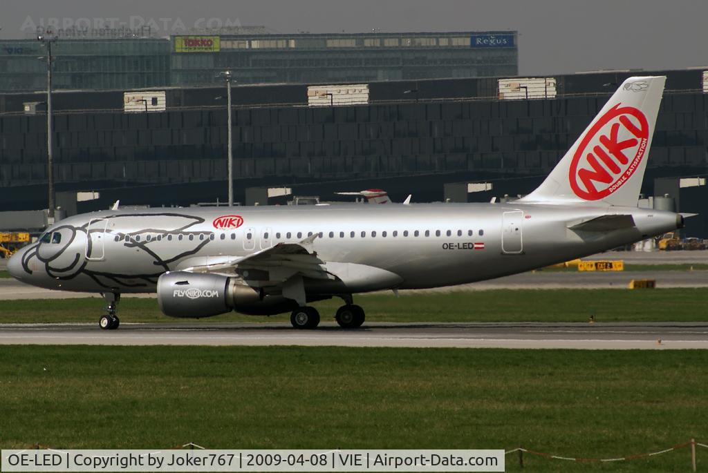 OE-LED, 2008 Airbus A319-112 C/N 3407, NIKI Airbus A319-112