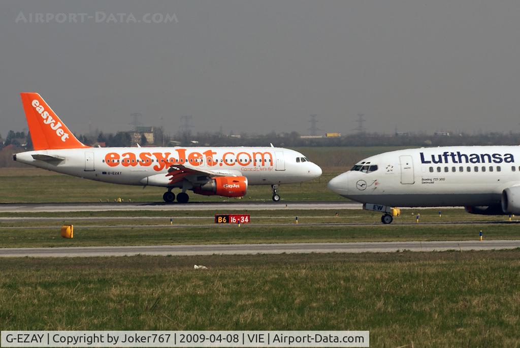 G-EZAY, 2006 Airbus A319-111 C/N 2827, EasyJet Airbus A319-111