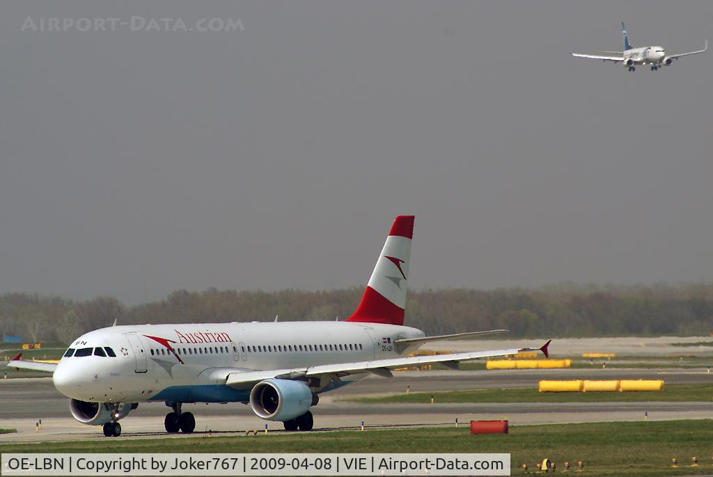 OE-LBN, 1997 Airbus A320-214 C/N 768, Austrian Airlines Airbus A320-214