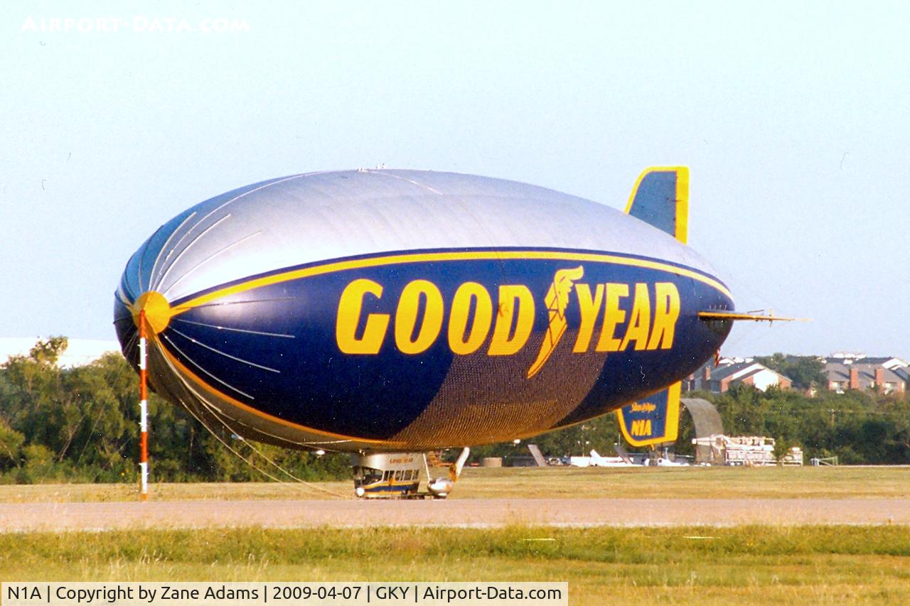 N1A, 1971 Goodyear GZ-20A C/N 4116, Goodyear Blimp at Arlington Municipal