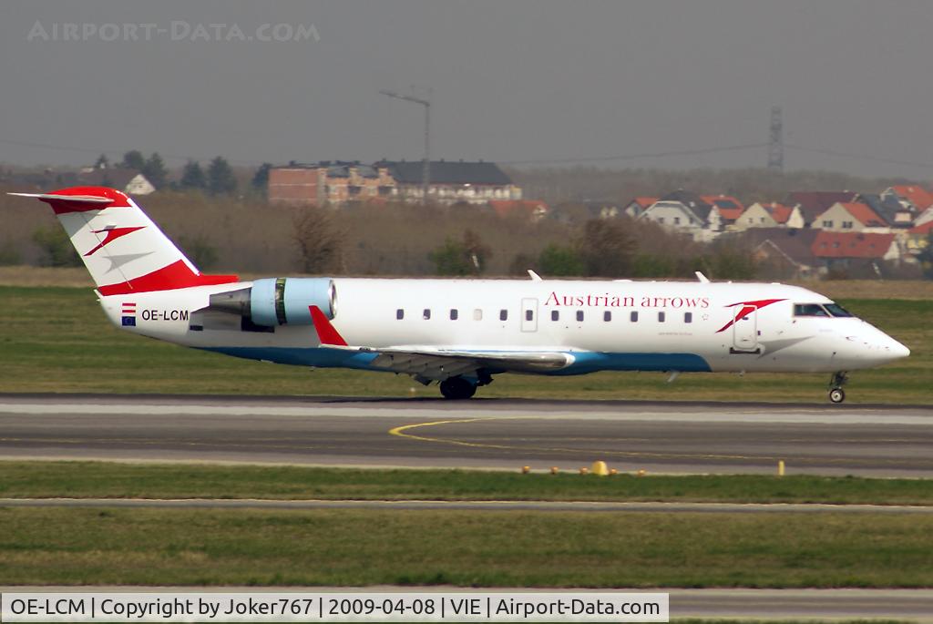 OE-LCM, 1997 Canadair CRJ-200LR (CL-600-2B19) C/N 7205, Austrian arrows Canadair Regional Jet CRJ200LR