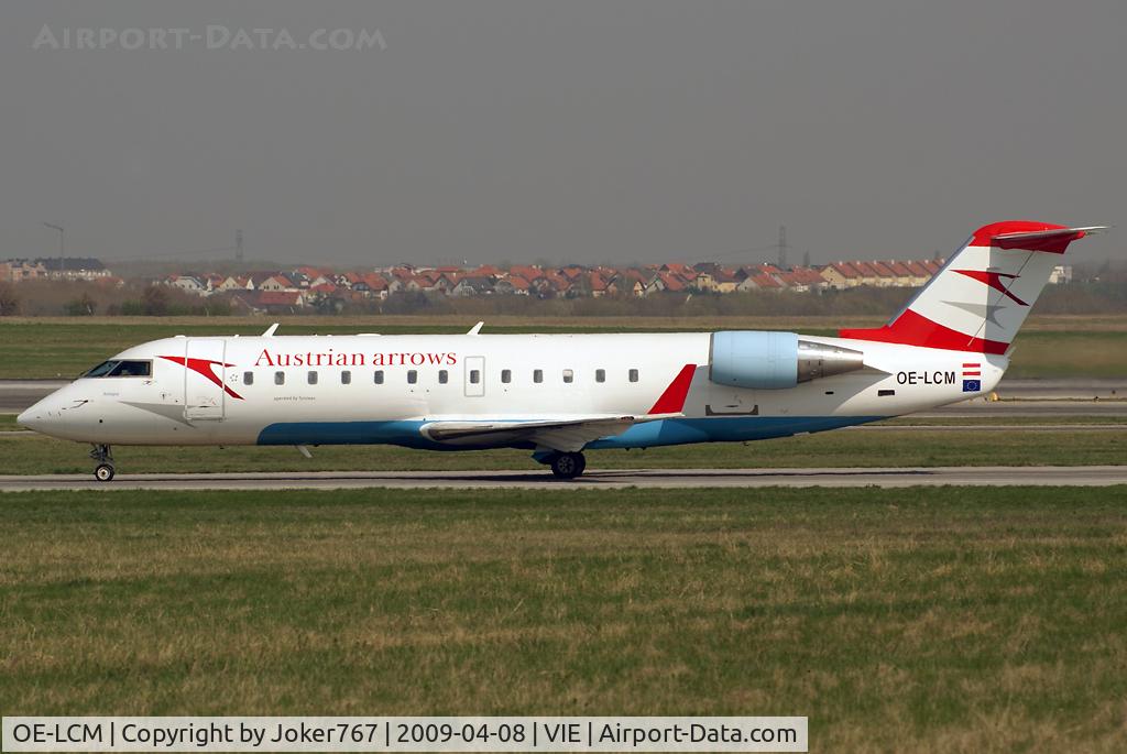 OE-LCM, 1997 Canadair CRJ-200LR (CL-600-2B19) C/N 7205, Austrian arrows Canadair Regional Jet CRJ200LR