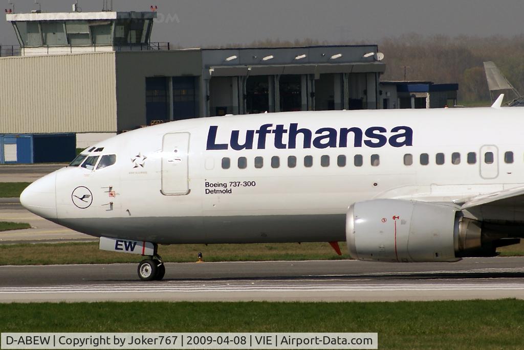 D-ABEW, 1995 Boeing 737-330 C/N 27905, Lufthansa Boeing 737-330