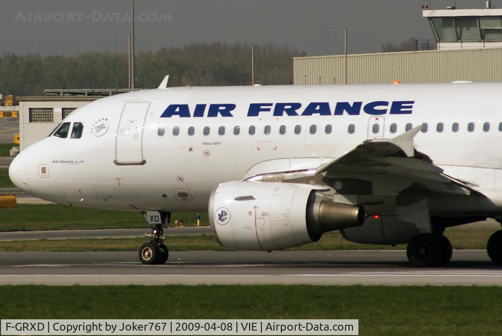 F-GRXD, 2002 Airbus A319-111 C/N 1699, Air France Airbus A319-111