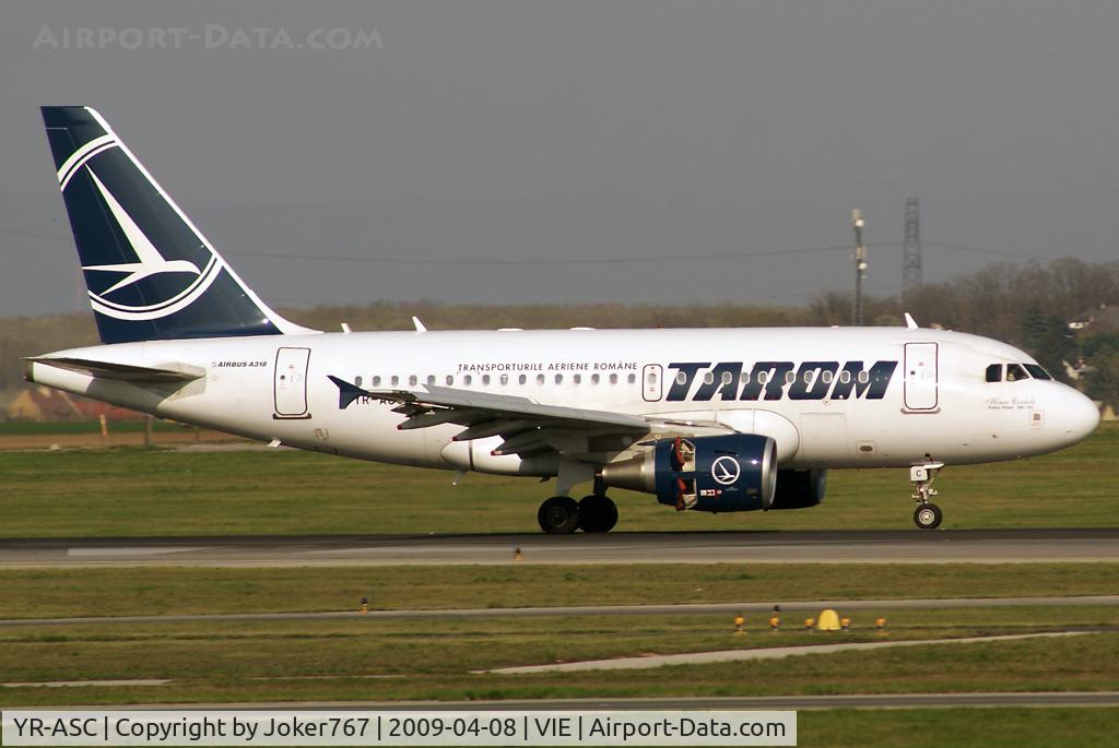 YR-ASC, 2007 Airbus A318-121 C/N 3220, Tarom Airbus A318-111