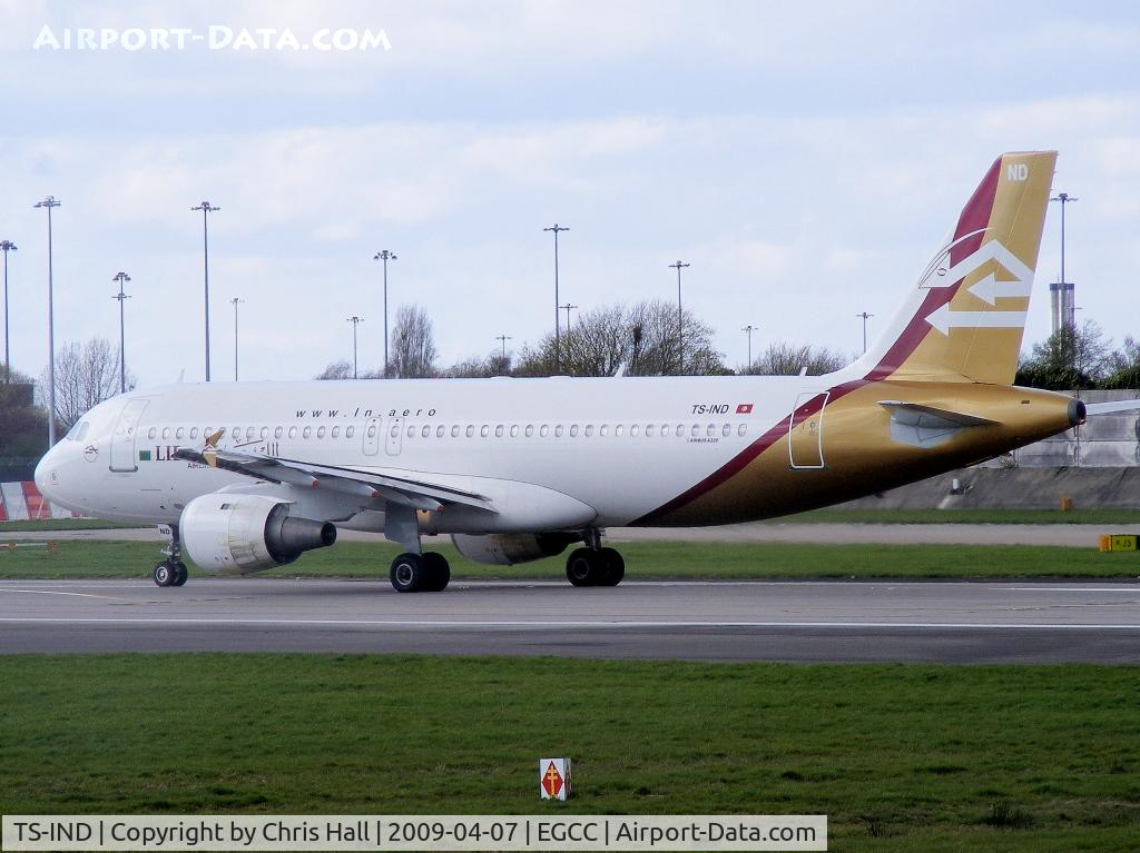 TS-IND, 1992 Airbus A320-212 C/N 348, Libyan Airlines