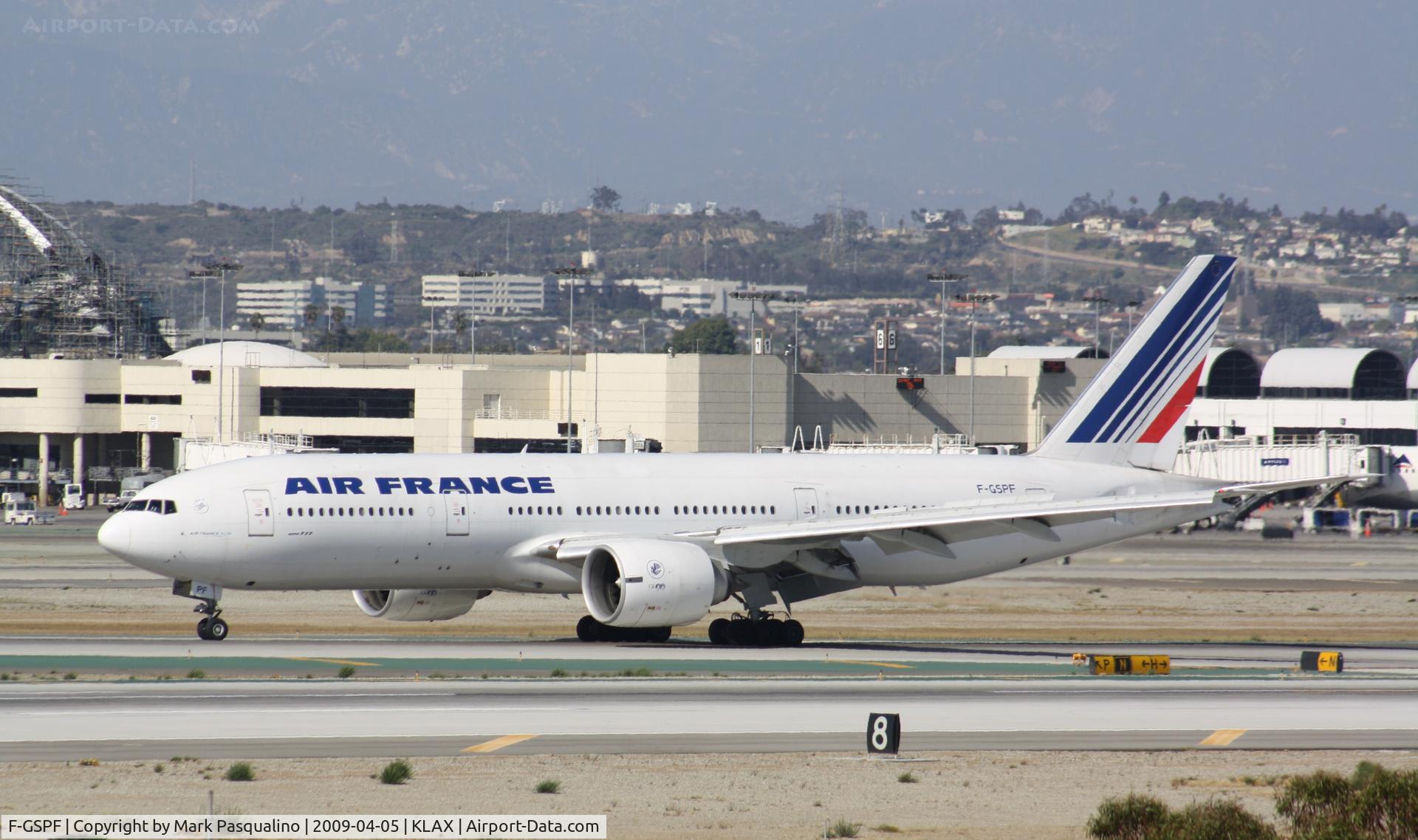 F-GSPF, 1999 Boeing 777-228/ER C/N 29007, Boeing 777-200ER