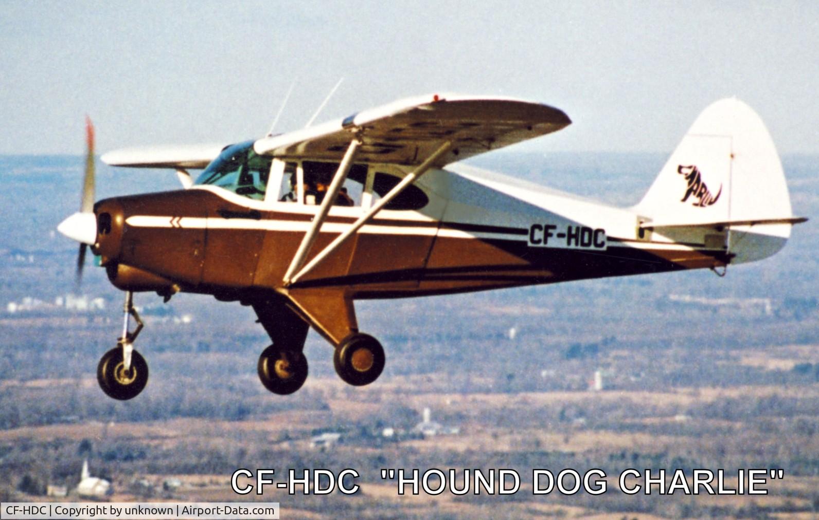 CF-HDC, 1954 Piper PA-22-135X Tri-Pacer C/N 22-2234X, Near Smiths Falls Ontario