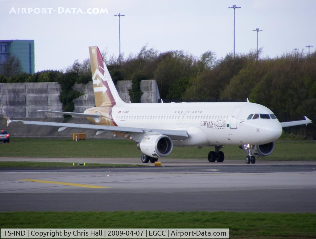 TS-IND, 1992 Airbus A320-212 C/N 348, Libyan Airlines