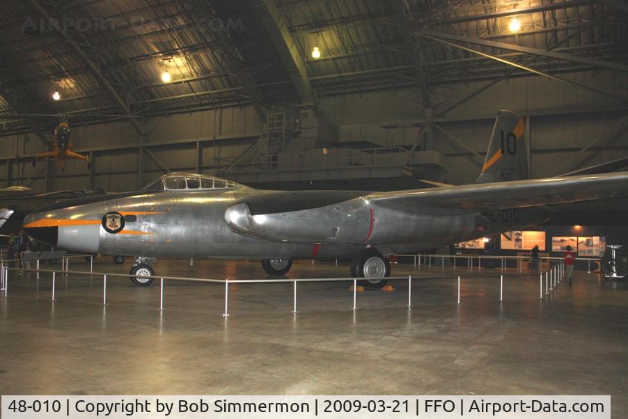 48-010, 1948 North American B-45C Tornado C/N 153-38486, North American B-45C Tornado at the USAF Museum in Dayton, Ohio