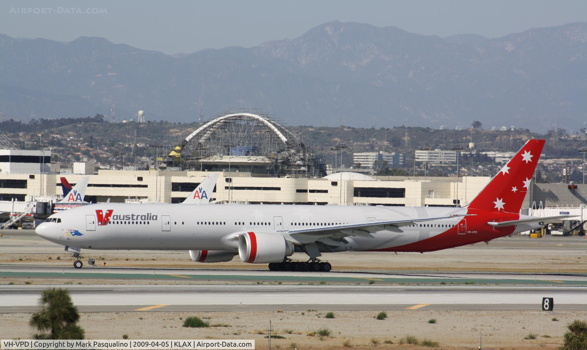 VH-VPD, 2009 Boeing 777-3ZG/ER C/N 37938, Boeing 777-300ER