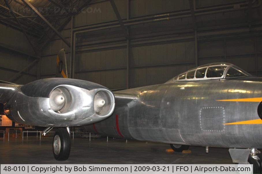 48-010, 1948 North American B-45C Tornado C/N 153-38486, North American B-45C Tornado at the USAF Museum in Dayton, Ohio