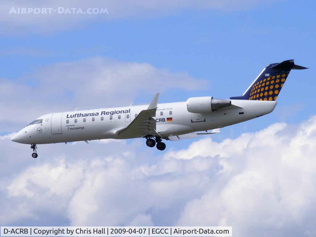 D-ACRB, 2001 Canadair CRJ-200ER (CL-600-2B19) C/N 7570, Lufthansa Regional operated by Eurowings
