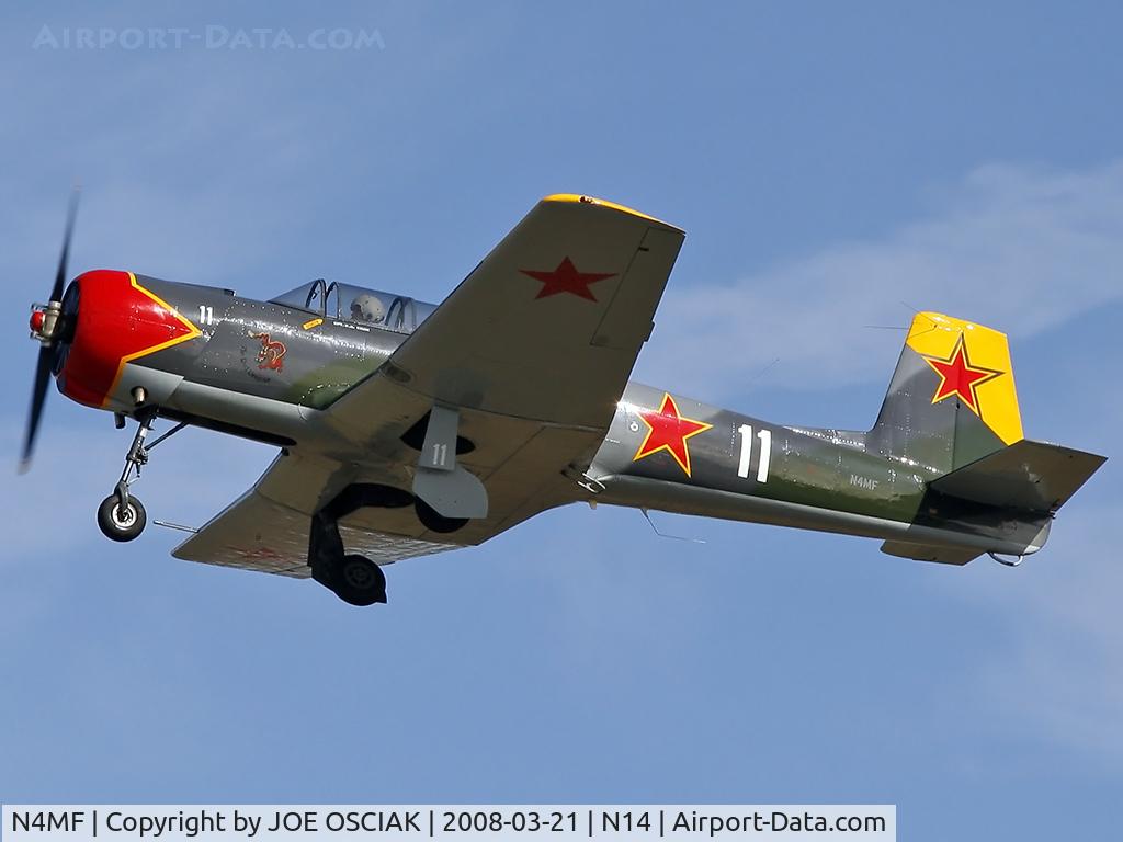 N4MF, Nanchang CJ-6 C/N 2951203, Leaving the Flying W