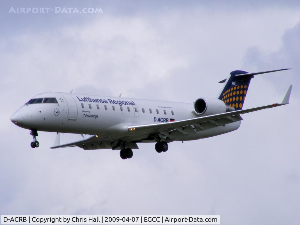 D-ACRB, 2001 Canadair CRJ-200ER (CL-600-2B19) C/N 7570, Lufthansa Regional operated by Eurowings