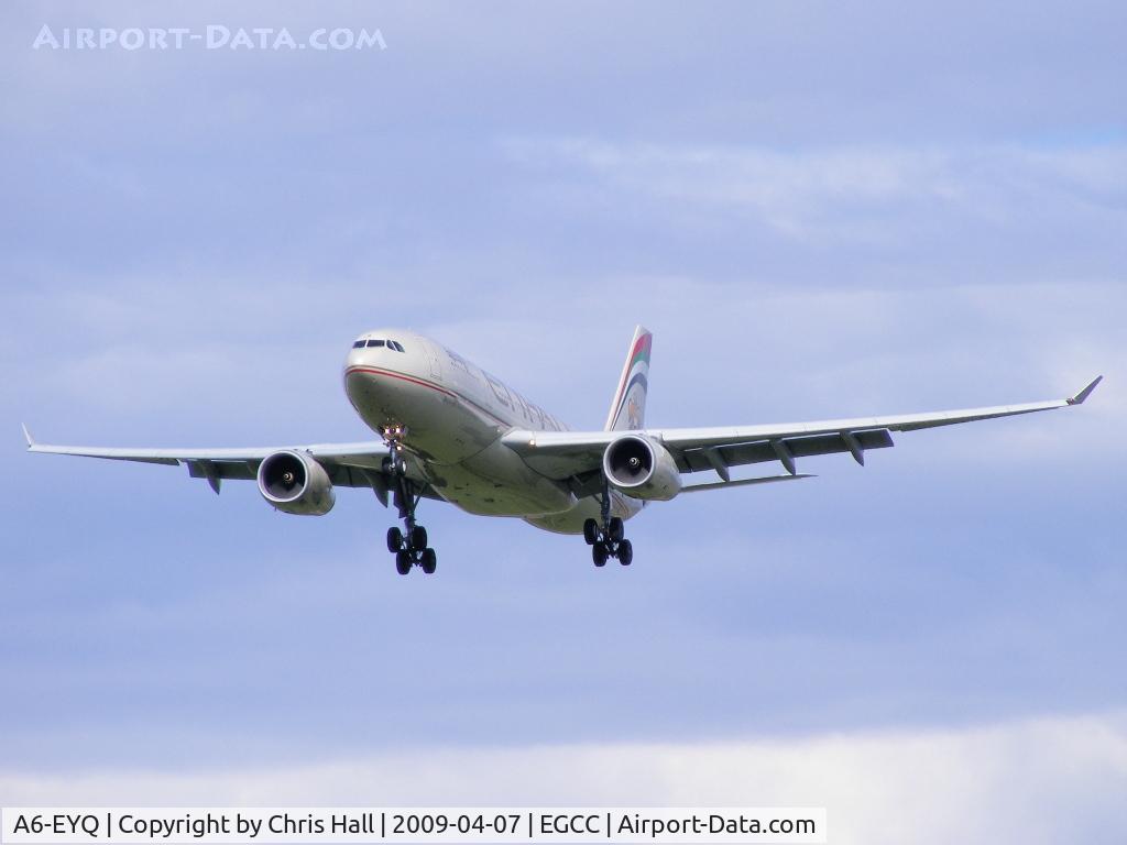 A6-EYQ, 2007 Airbus A330-243 C/N 868, Etihad