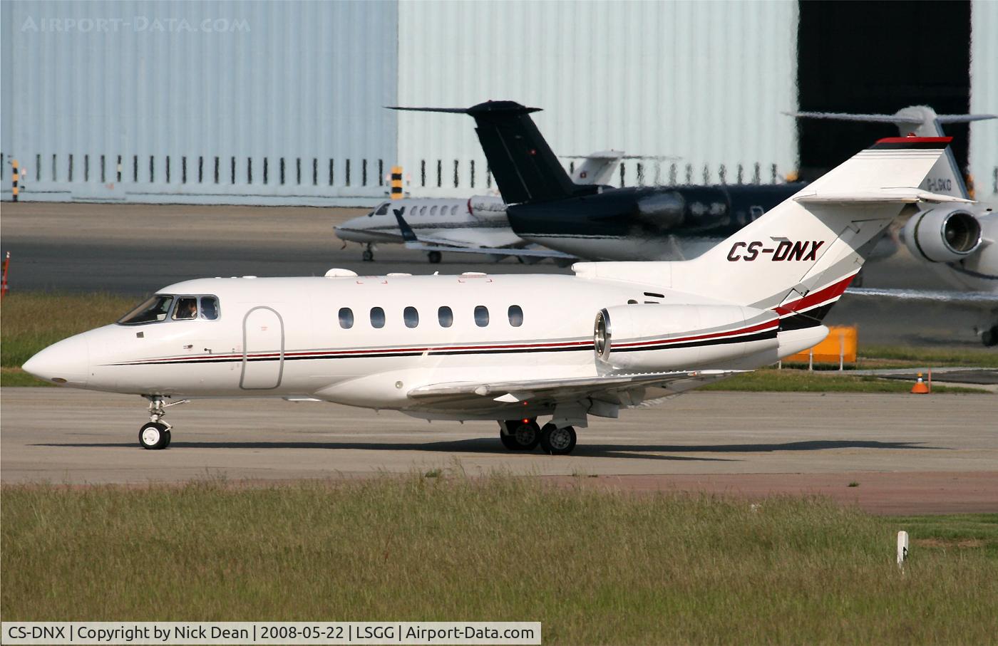 CS-DNX, 2000 Raytheon Hawker 800XP C/N 258511, LSGG