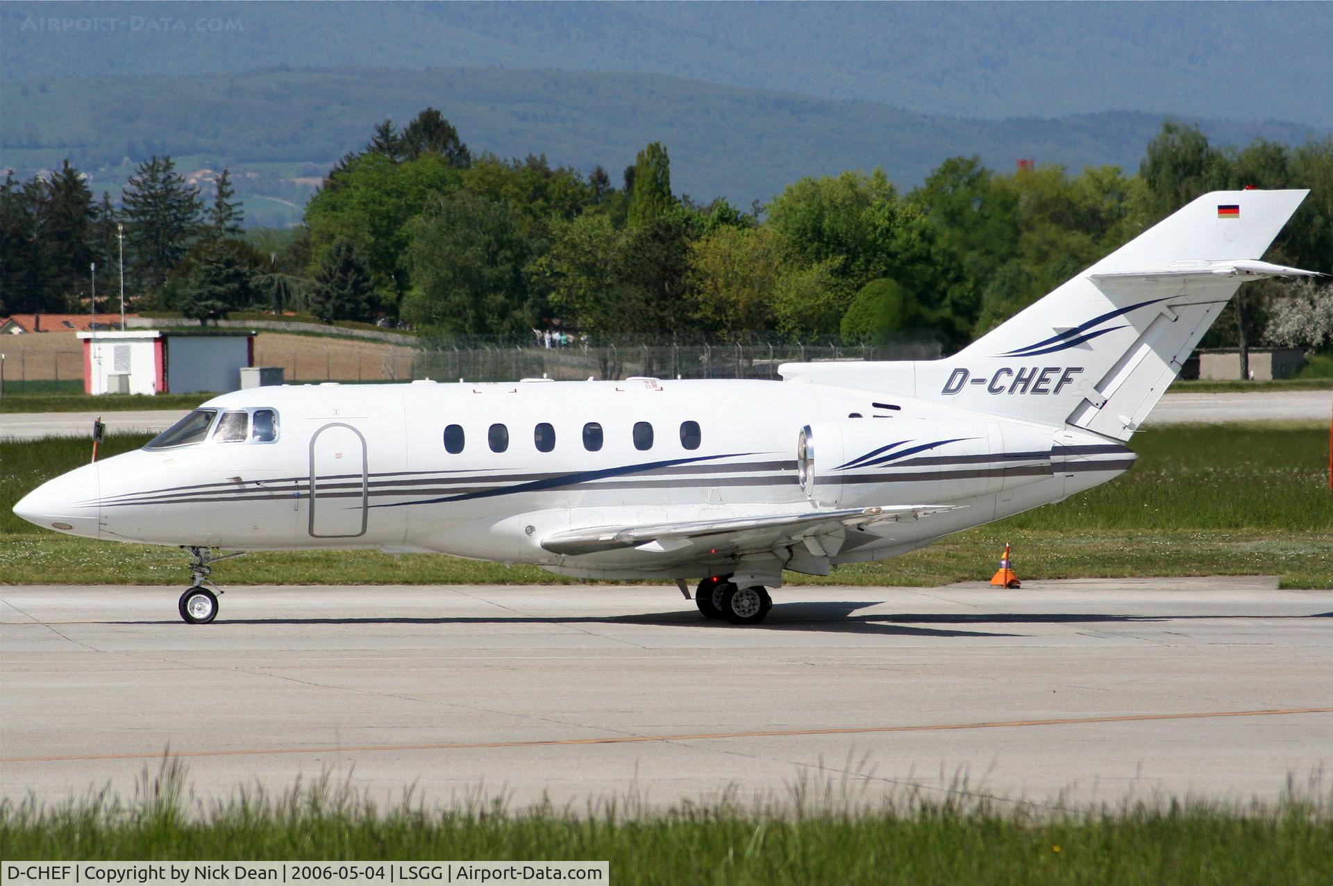 D-CHEF, 2000 Raytheon Hawker 800XP C/N 258514, LSGG