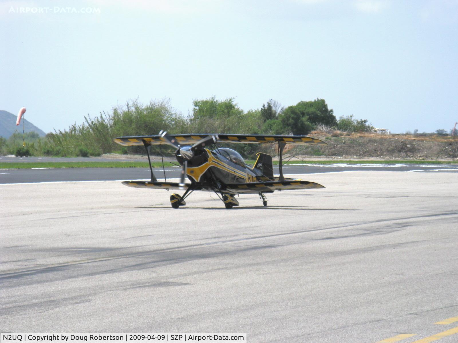 N2UQ, 1999 Aviat Pitts S-2C Special C/N 6031, 1999 Aviat PITTS S-2C, Lycoming AEIO-540-D 260 Hp, taxi