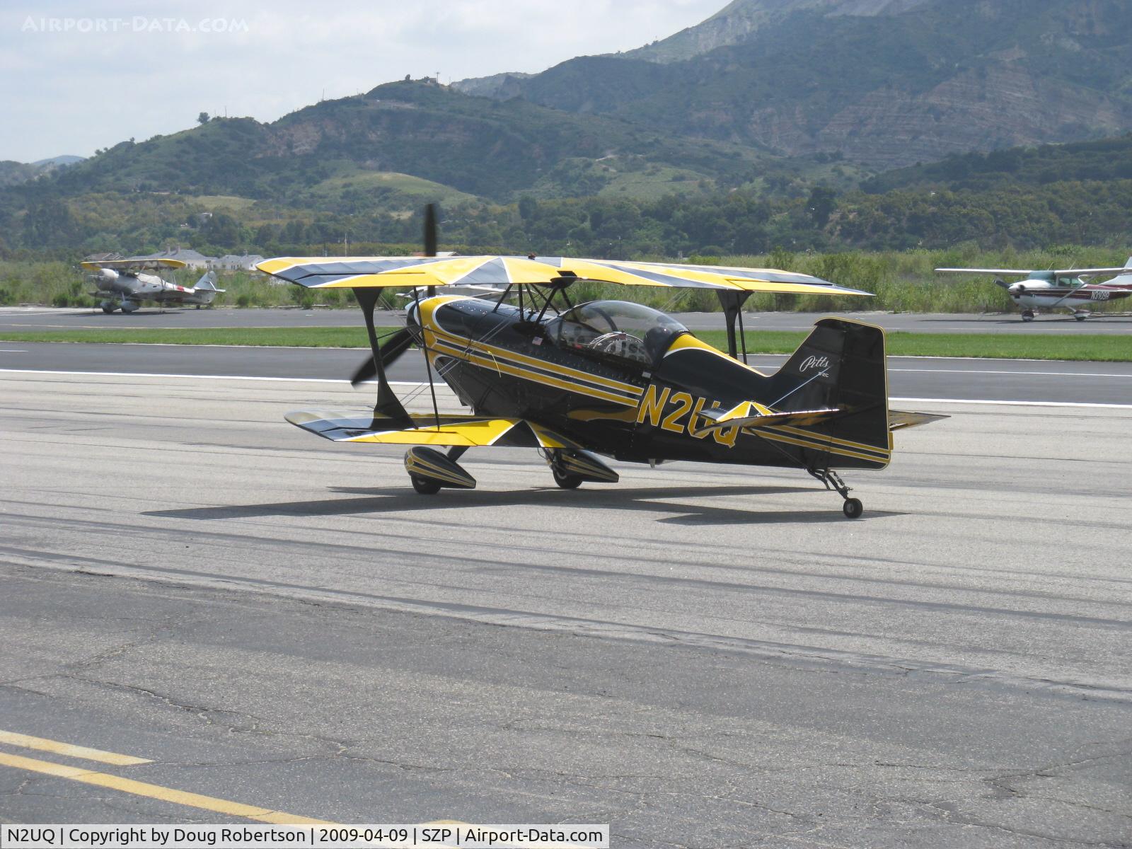 N2UQ, 1999 Aviat Pitts S-2C Special C/N 6031, 1999 Aviat PITTS S-2C, Lycoming AEIO-540-D 260 Hp, taxi