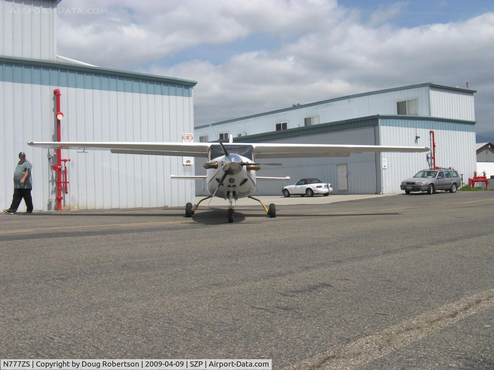 N777ZS, 2007 Hollmann Super Stallion C/N 030, 2007 Dierenfield HOLLMANN SUPER STALLION, Walter M601D 724 shp turboprop, small frontal area