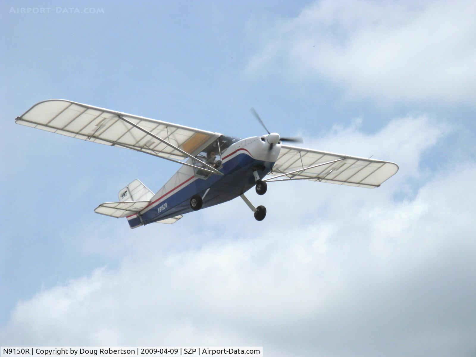 N9150R, 2005 Rans S-6ES Coyote II C/N 12041627, 2005 Worth RANS S-6ES COYOTE II, Rotax engine, takeoff climb Rwy 22