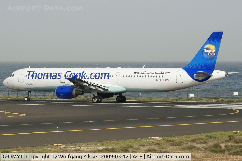 G-OMYJ, 1997 Airbus A321-211 C/N 677, visitor