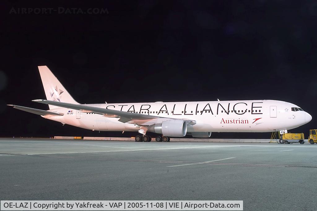 OE-LAZ, 1999 Boeing 767-3Z9 C/N 30331, Austrian Airlines Boeing 767-300