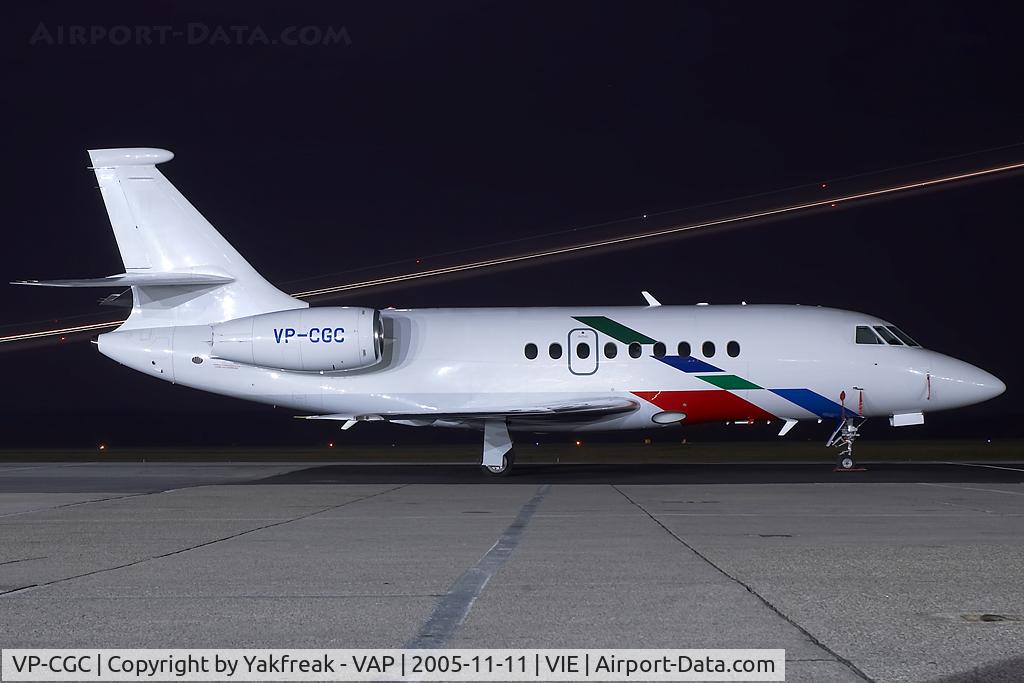 VP-CGC, 2000 Dassault Falcon 2000 C/N 107, Falcon 2000