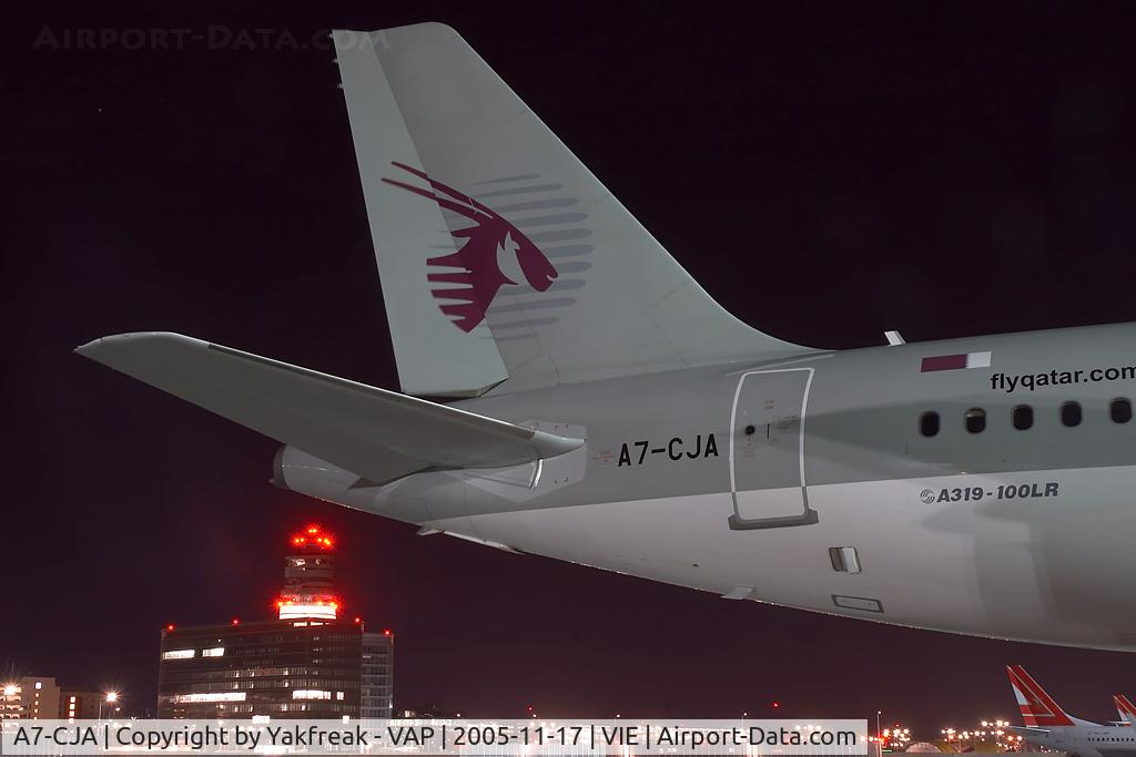A7-CJA, Airbus A319-133LR C/N 1656, Qatar Airways Airbus 319