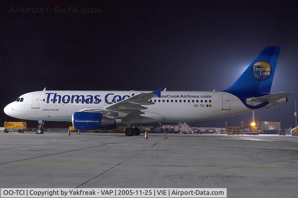 OO-TCI, 2003 Airbus A320-214 C/N 1975, Thomas Cook Airbus A320