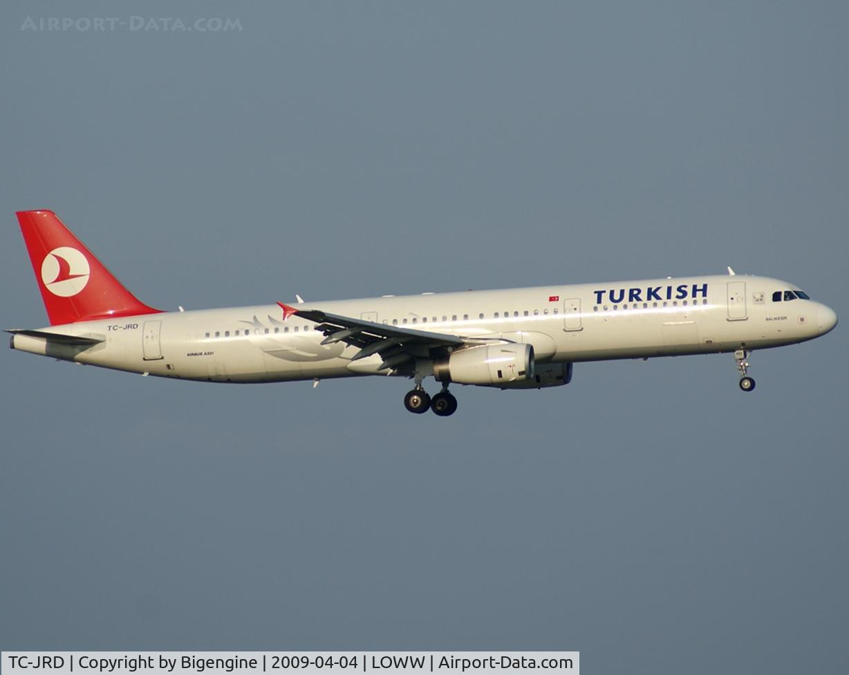 TC-JRD, 2007 Airbus A321-231 C/N 3015, .