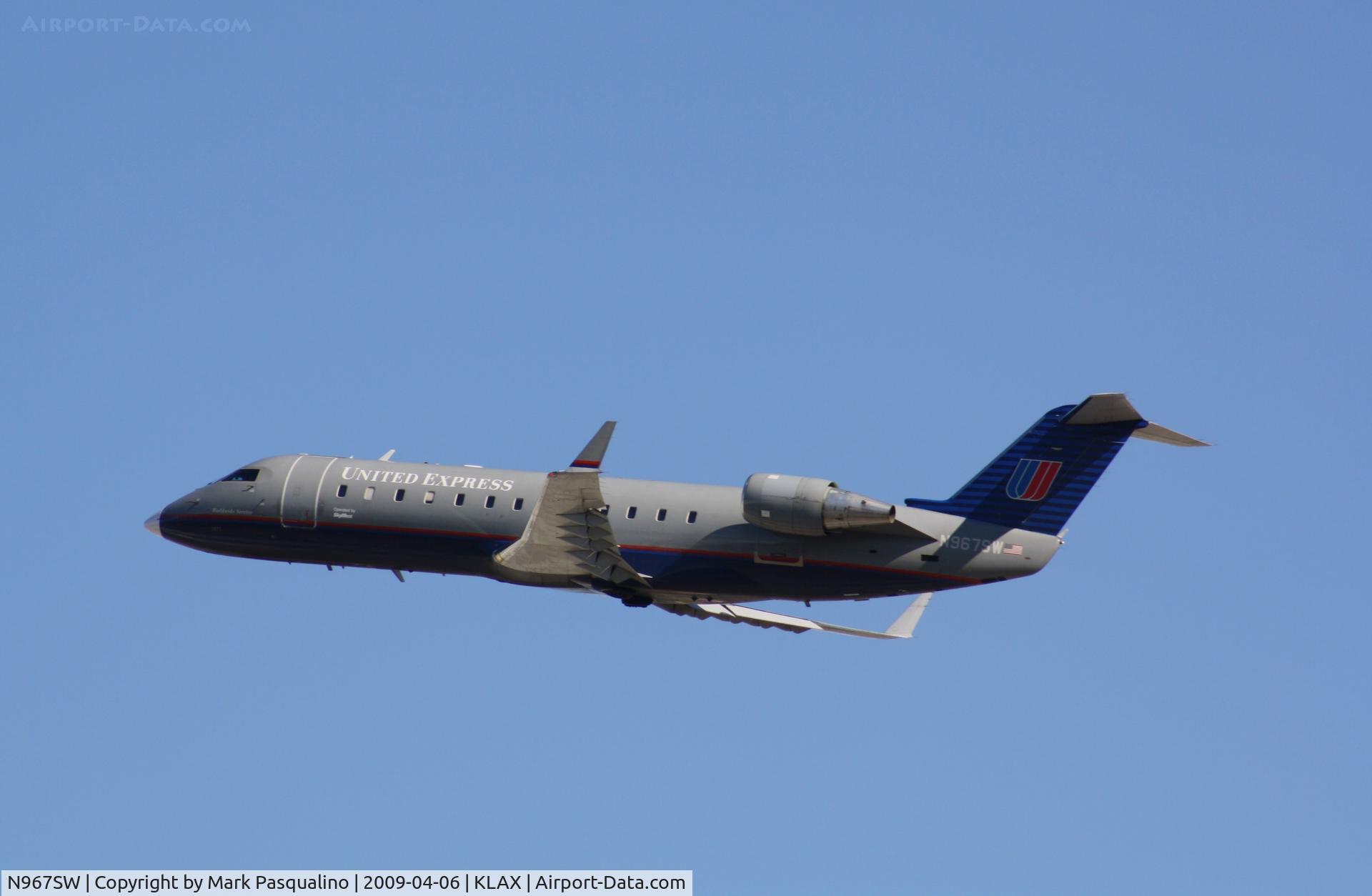 N967SW, 2003 Bombardier CRJ-200ER (CL-600-2B19) C/N 7872, CL-600-2B19