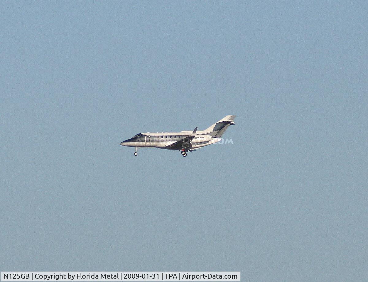 N125GB, 1991 British Aerospace BAe.125 Series 800A C/N 258217, BAE HS 800A