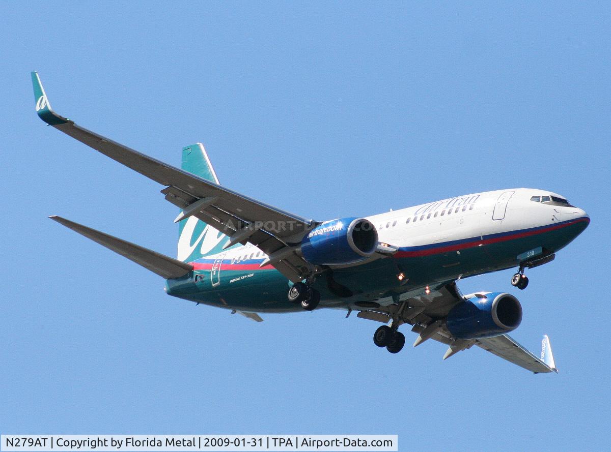 N279AT, 2005 Boeing 737-76N C/N 32666, Air Tran 737-700