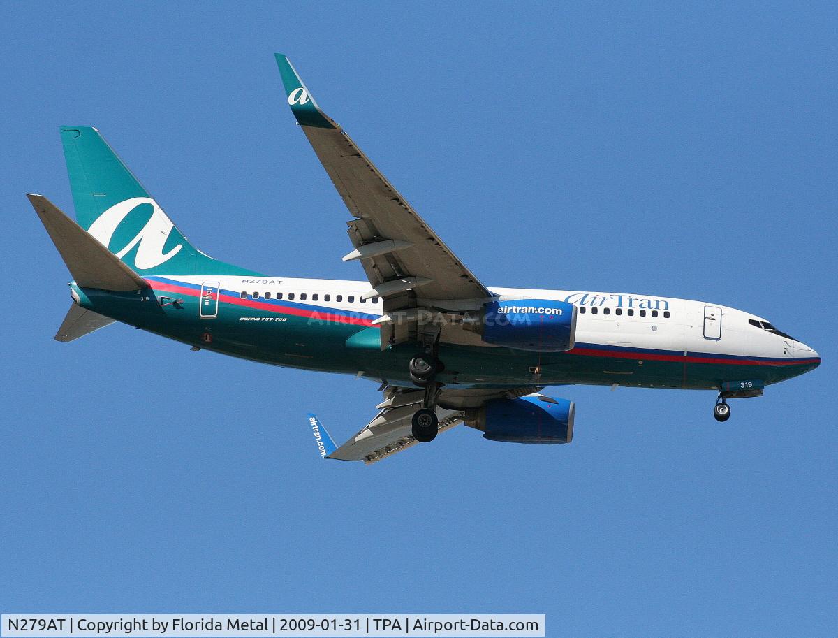 N279AT, 2005 Boeing 737-76N C/N 32666, Air Tran 737-700