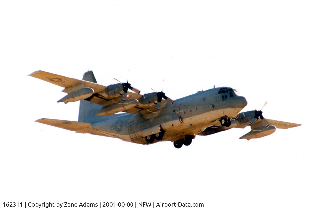 162311, Lockheed KC-130T Hercules C/N 382-4981, Departing NASJRB Fort Worth.