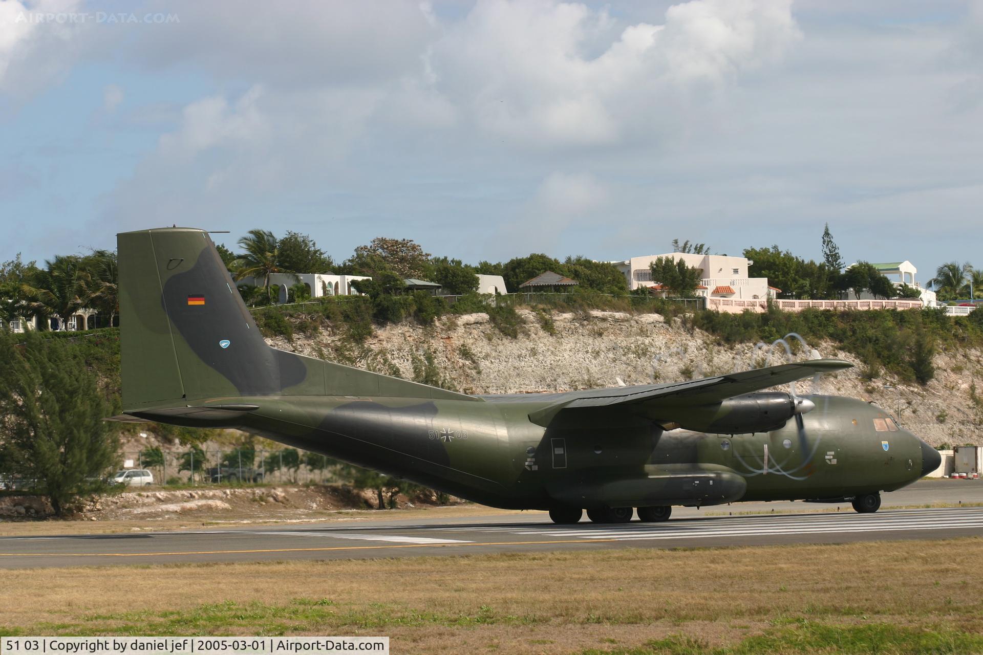51 03, Transall C-160D C/N D140, German airforce