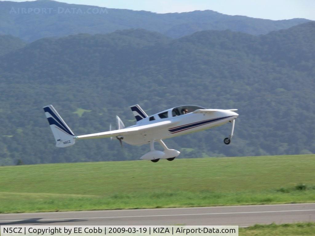 N5CZ, 1992 Co-Z Cozy C/N 5, Departure - Santa Ynez Airport