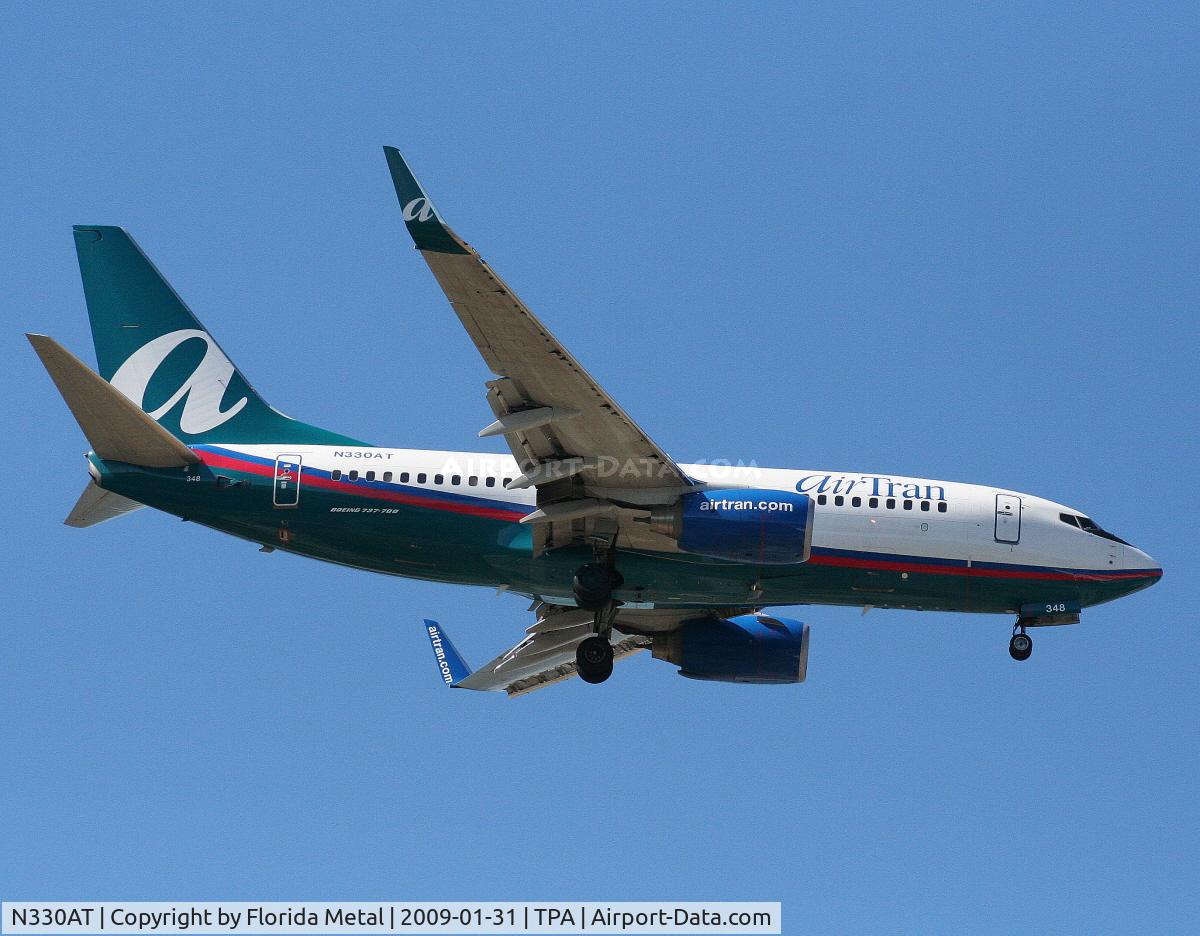 N330AT, 2007 Boeing 737-7BD C/N 36399, Air Tran 737-700