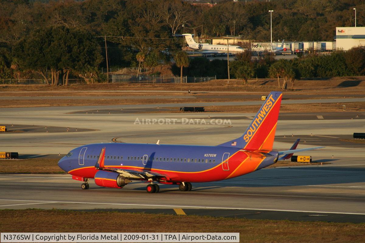 N376SW, 1994 Boeing 737-3H4 C/N 26584, Southwest 737-300