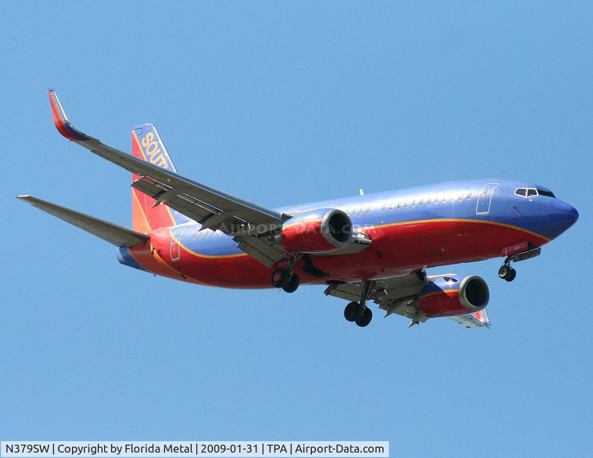N379SW, 1994 Boeing 737-3H4 C/N 26586, Southwest 737-300