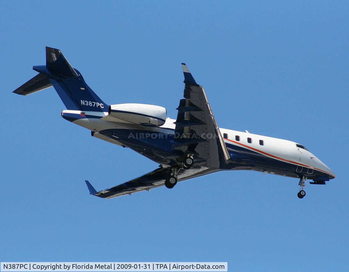 N387PC, 2006 Bombardier Challenger 300 (BD-100-1A10) C/N 20087, BD-100