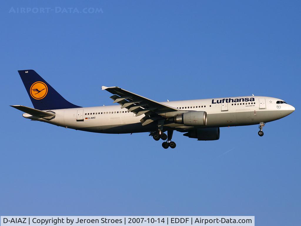 D-AIAZ, 1993 Airbus A300B4-605R C/N 701, .
