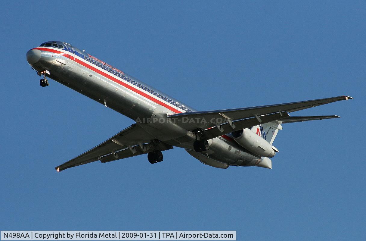 N498AA, 1989 McDonnell Douglas MD-82 (DC-9-82) C/N 49736, American MD-82
