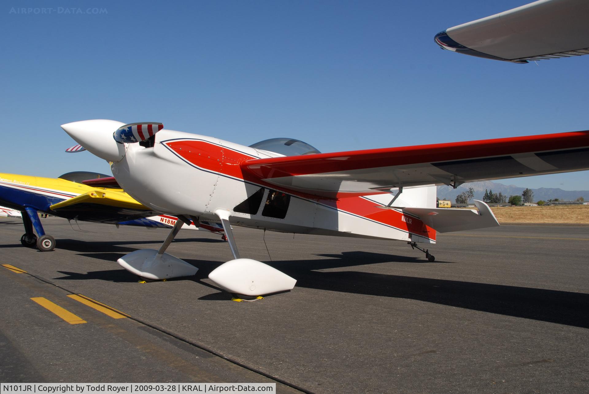 N101JR, 1997 Rust Jim ACRO ONE C/N R-1, Riverside Airshow 2009
