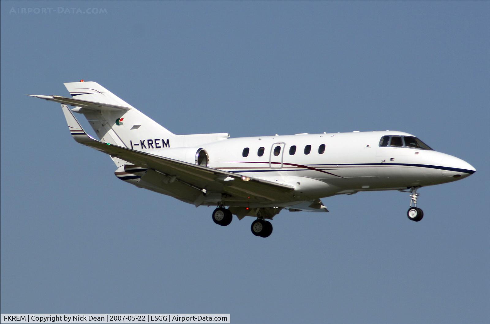 I-KREM, 2003 Raytheon Hawker 800XP C/N 258608, LSGG