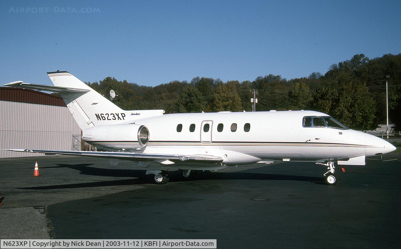N623XP, 2003 Raytheon Hawker 800XP C/N 258623, KBFI