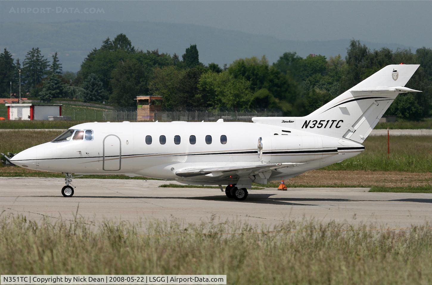 N351TC, 2004 Raytheon Hawker 800XP C/N 258675, LSGG