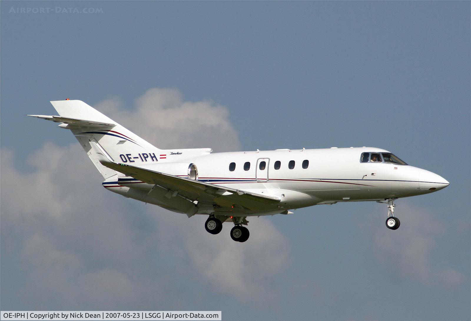 OE-IPH, 2006 Raytheon Hawker 850XP C/N 258778, LSGG